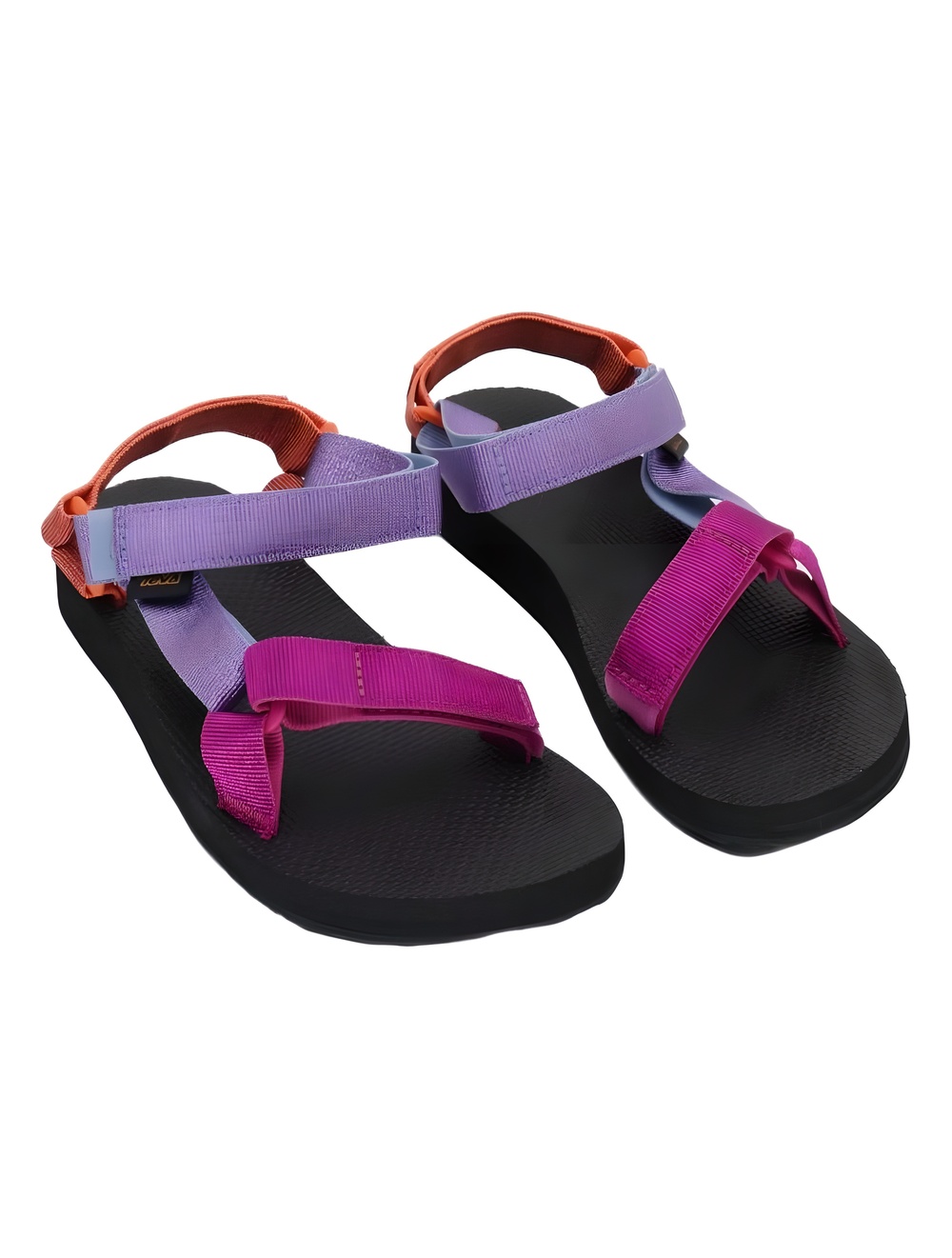 Teva Original Universal Metallic Pink Multi Strappy Sport Sandals Size 8M